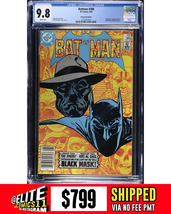 Cover of Batman #386