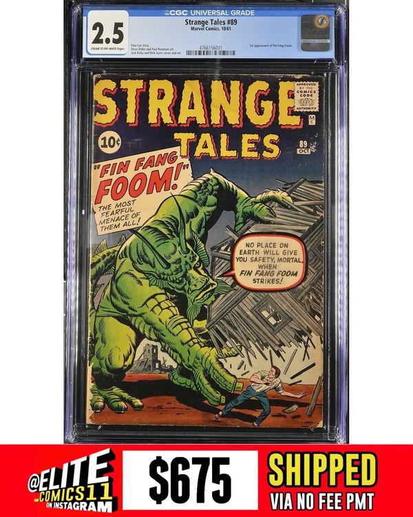 Cover of Strange Tales #89