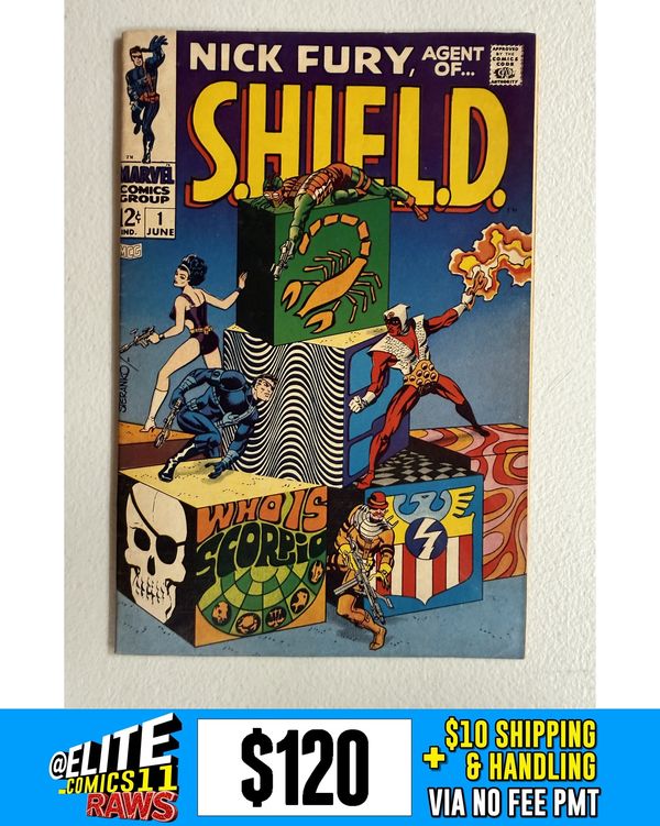 Cover of Nick Fury, Agent of SHIELD #1