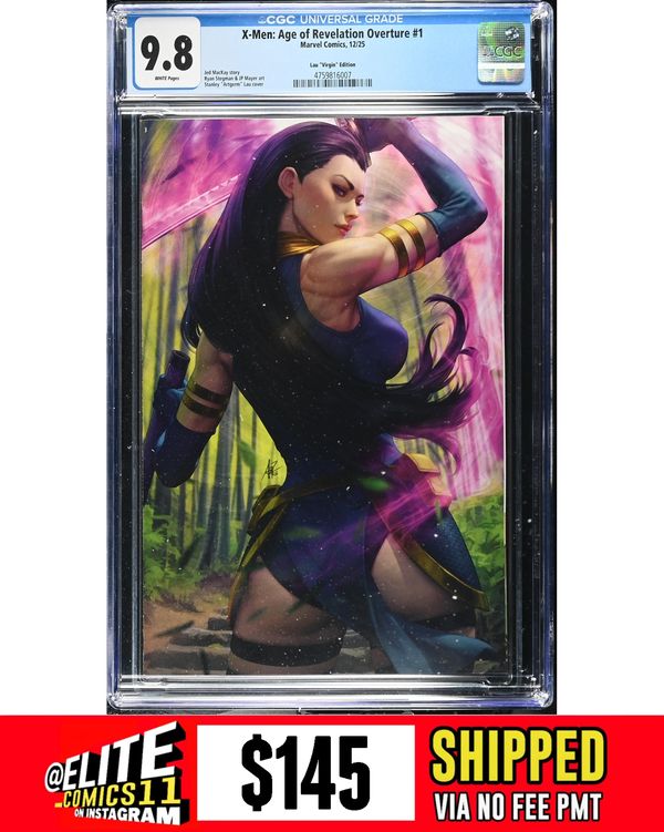 Cover of X-Men: Age of Revelation Overture #1