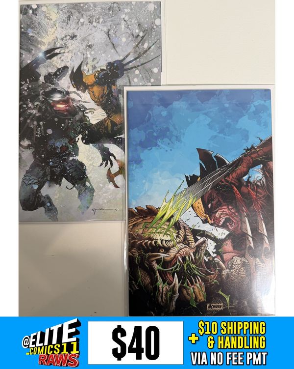 Cover of Predator vs. Wolverine #4