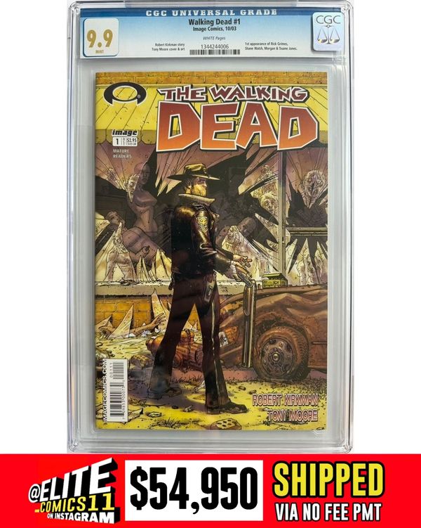 Cover of The Walking Dead #1
