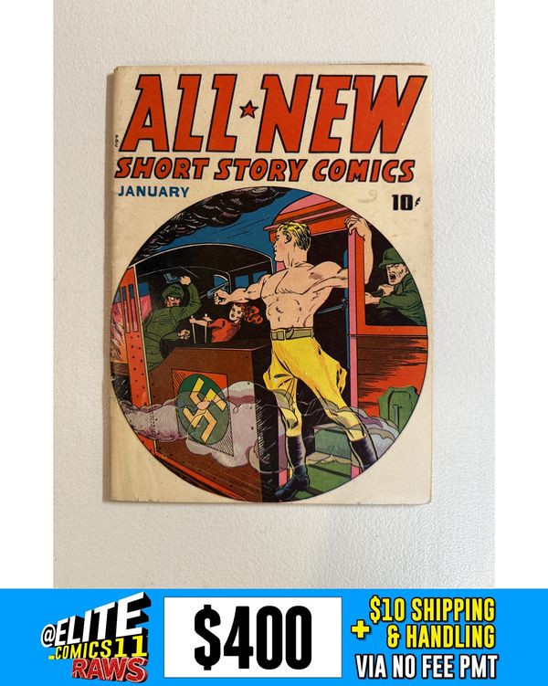 Cover of All-New Short Story Comics #1