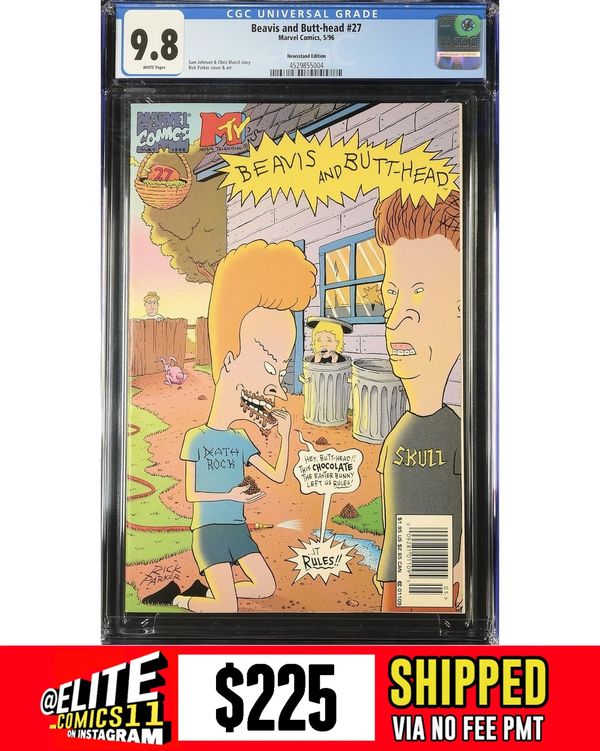 Cover of Beavis & Butt-Head #27