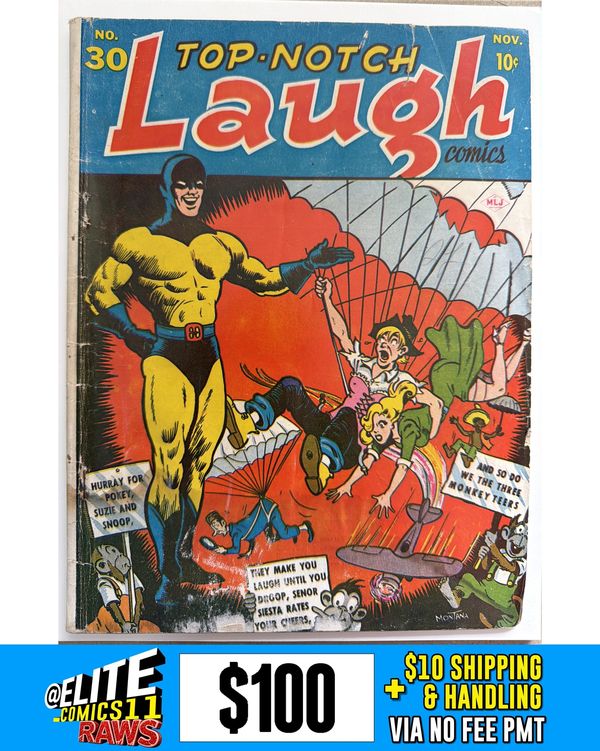 Cover of Top Notch Laugh Comics #30