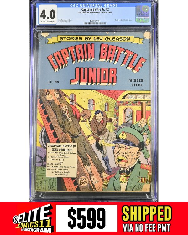 Cover of Captain Battle Jr. #2