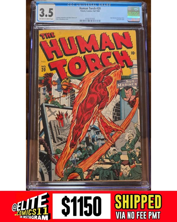 Cover of The Human Torch #20