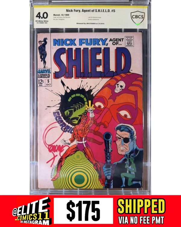 Cover of Nick Fury, Agent of S.H.I.E.L.D. #5