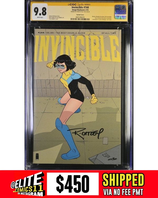 Cover of Invincible #144