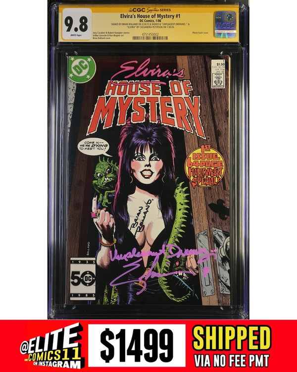 Cover of Elvira's House of Mystery #1