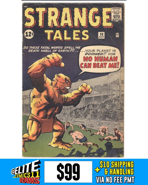 Cover of Strange Tales #98