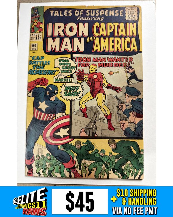 Cover of Tales of Suspense #60