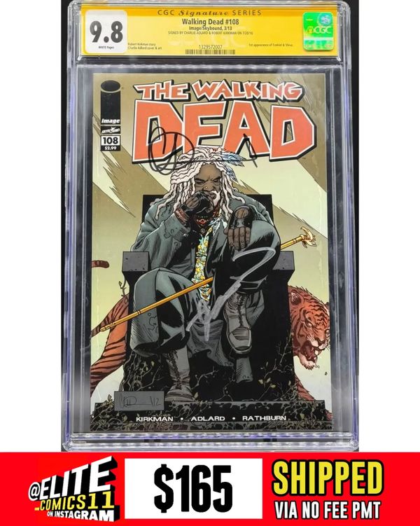 Cover of The Walking Dead #108