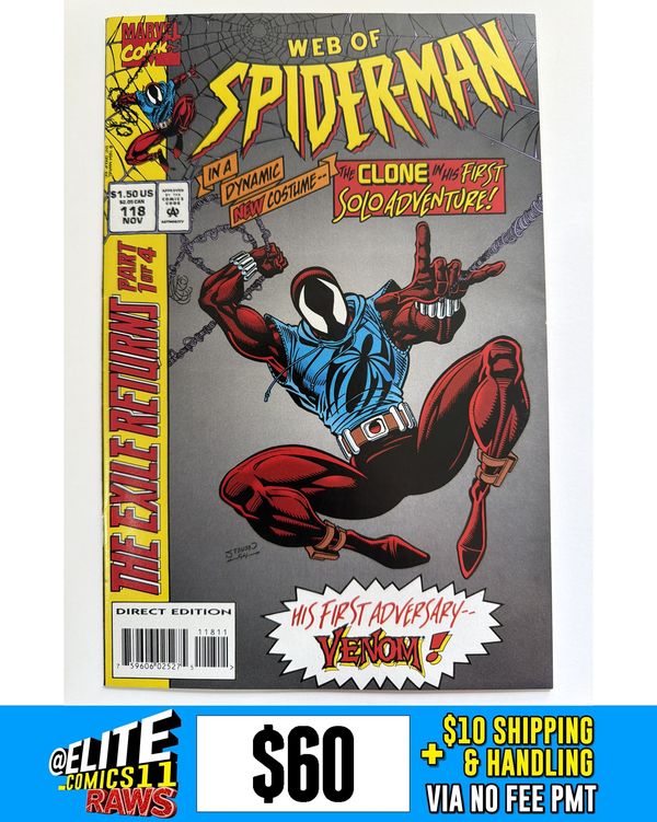 Cover of Web of Spider-Man #118