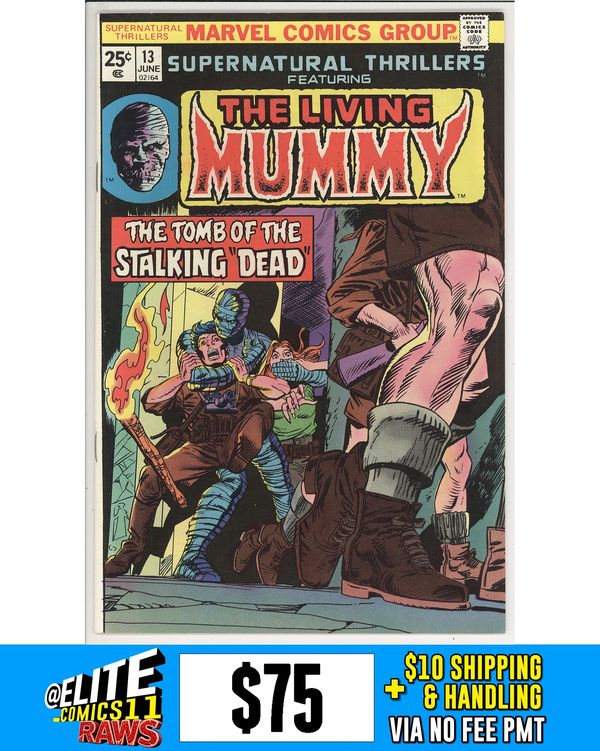 Cover of Supernatural Thrillers #13