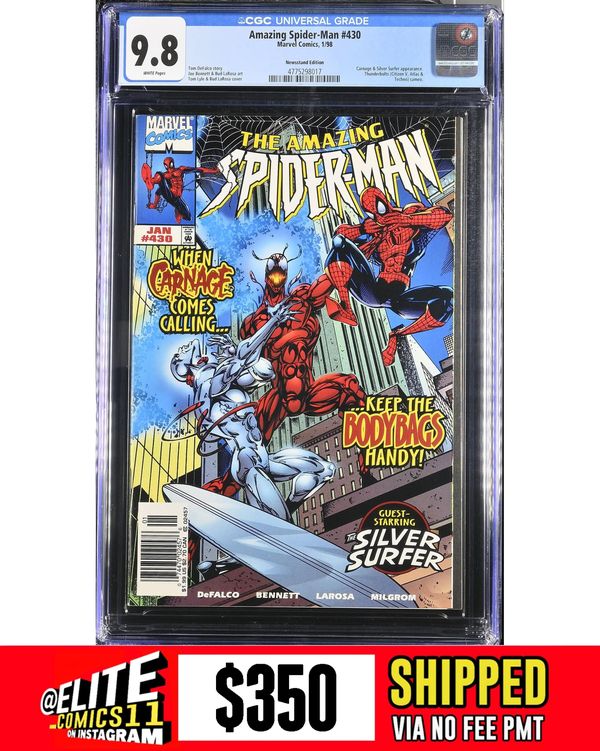 Cover of The Amazing Spider-Man #430