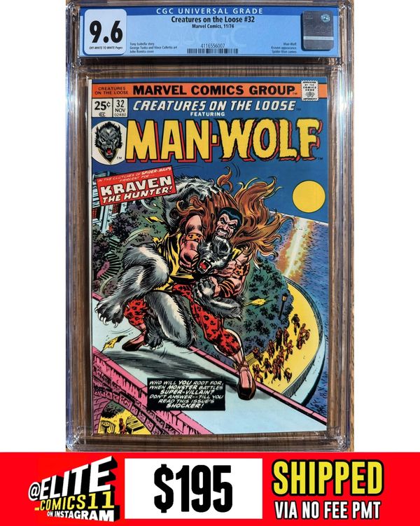 Cover of Creatures on the Loose #32