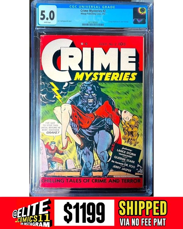 Cover of Crime Mysteries #2