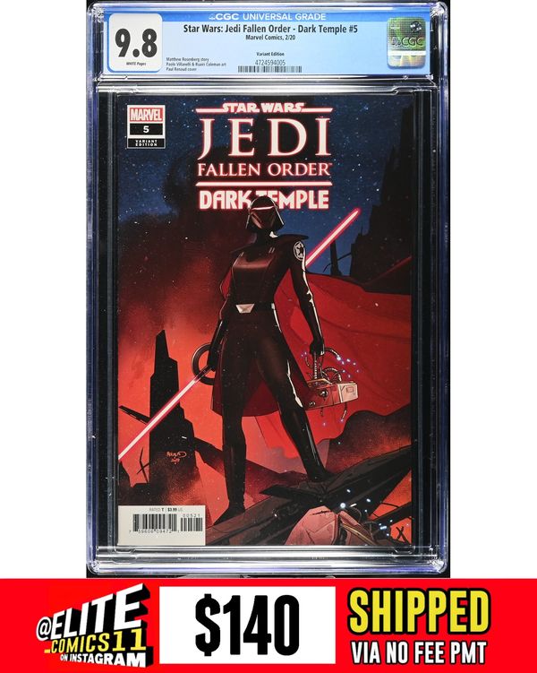 Cover of Star Wars: Jedi Fallen Order - Dark Temple #5