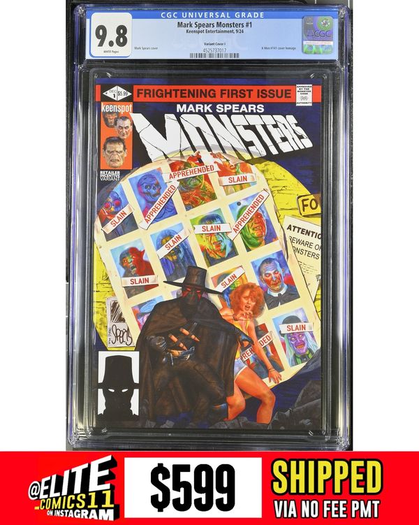 Cover of Mark Spears Monsters #1