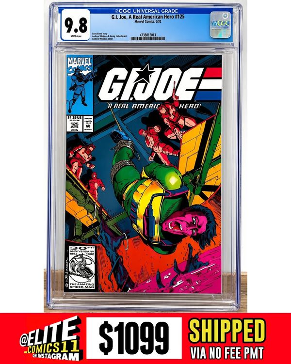 Cover of G.I. Joe, A Real American Hero #125