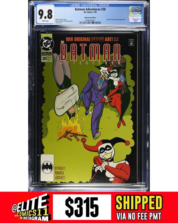 Cover of The Batman Adventures #28