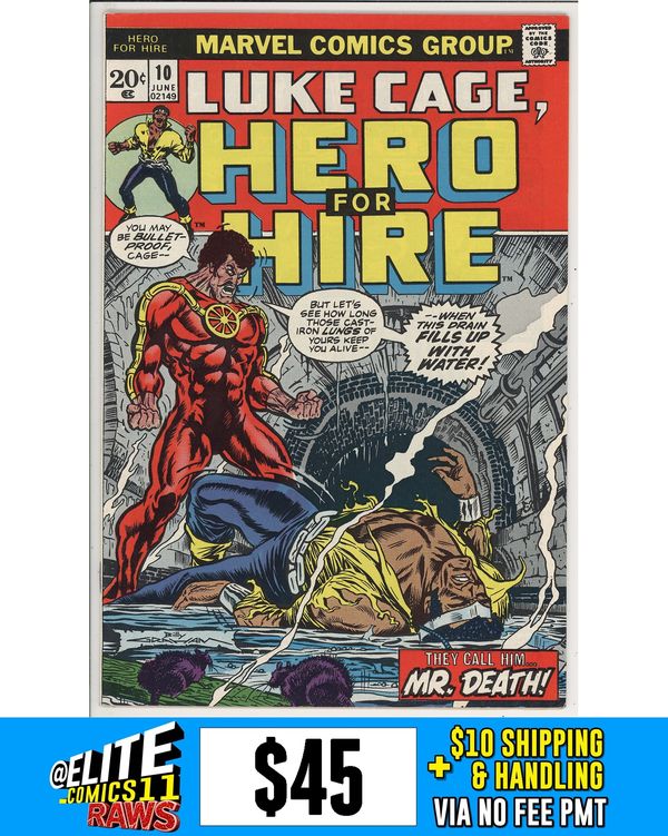 Cover of Hero for Hire #10