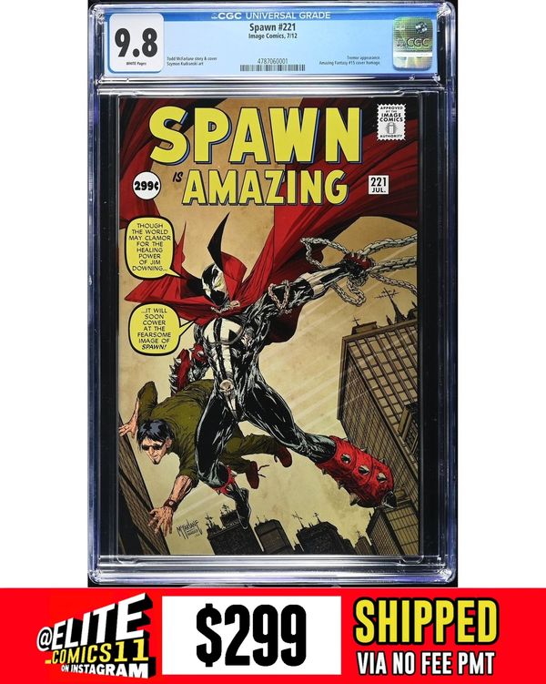 Cover of Spawn #221