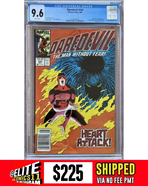 Cover of Daredevil #254