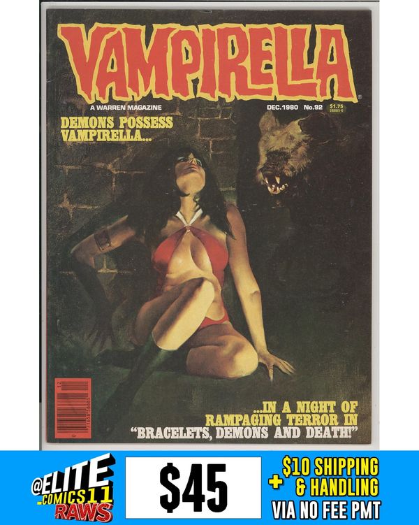 Cover of Vampirella #92