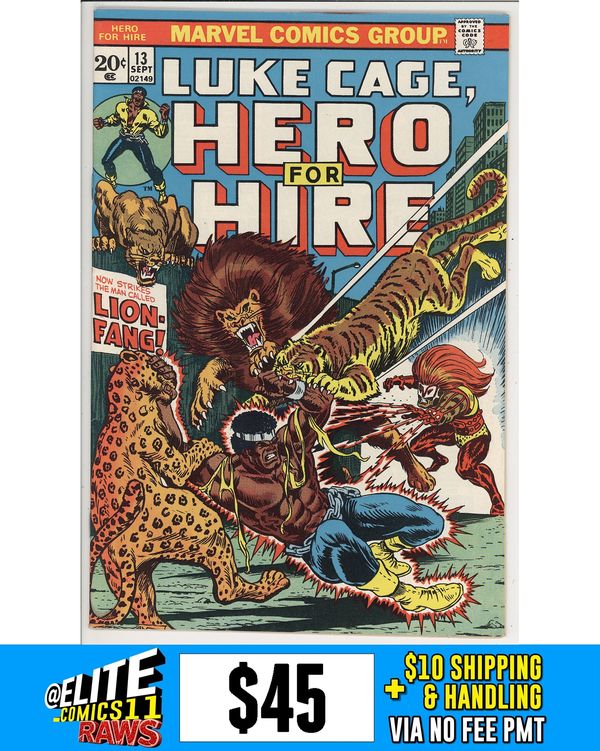 Cover of Hero for Hire #13