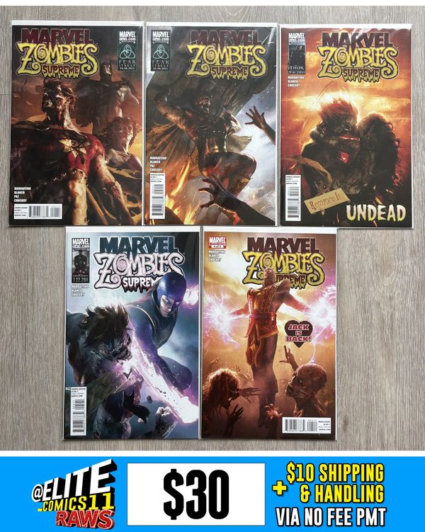 Cover of Marvel Zombies Supreme #1