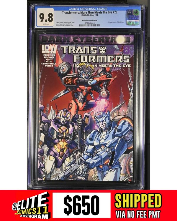 Cover of The Transformers: More Than Meets the Eye #26