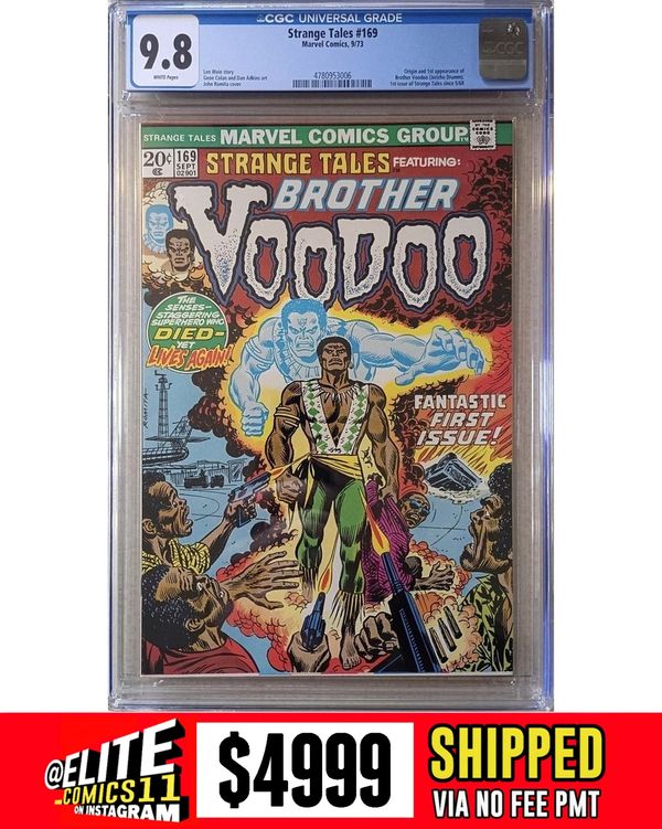 Cover of Strange Tales #169