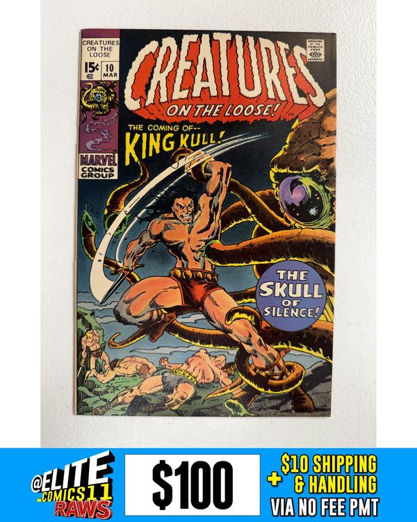 Cover of Creatures on the Loose #10