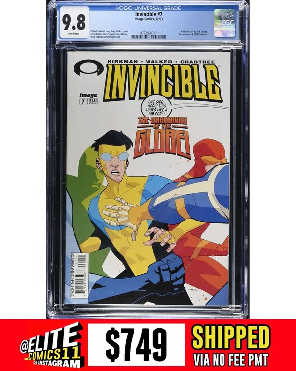 Cover of Invincible #7