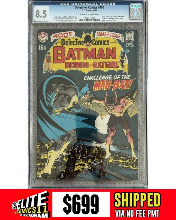 Cover of Detective Comics #400