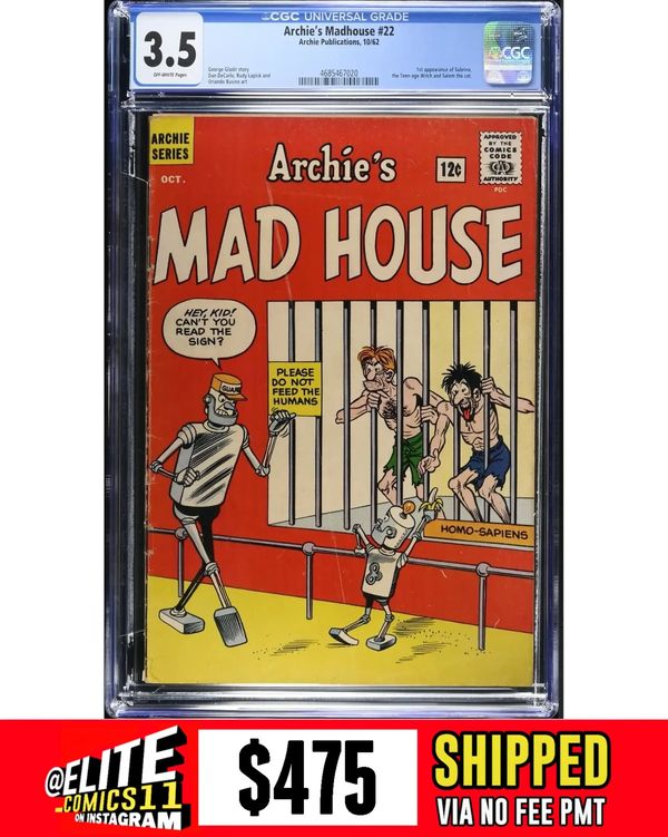 Cover of Archie's Madhouse #22