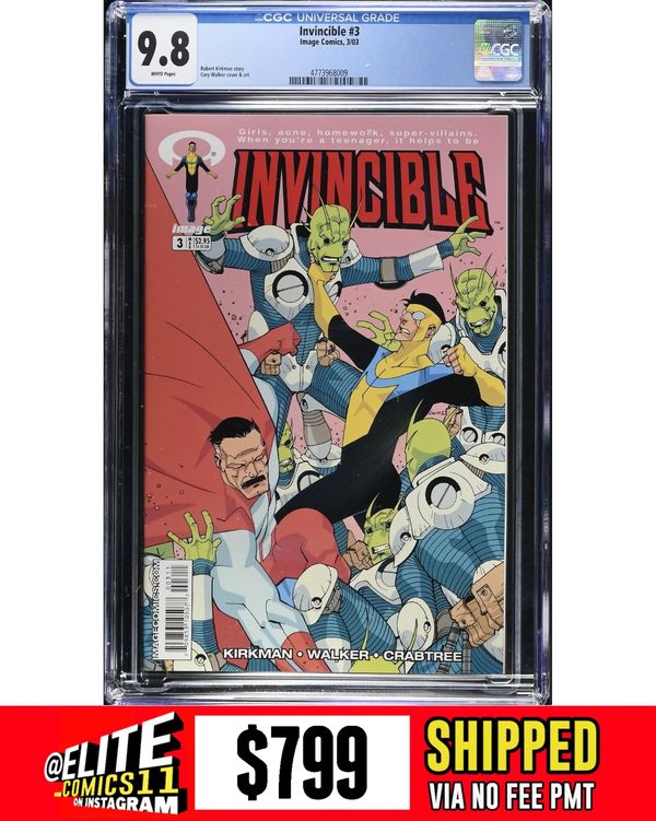 Cover of Invincible #3