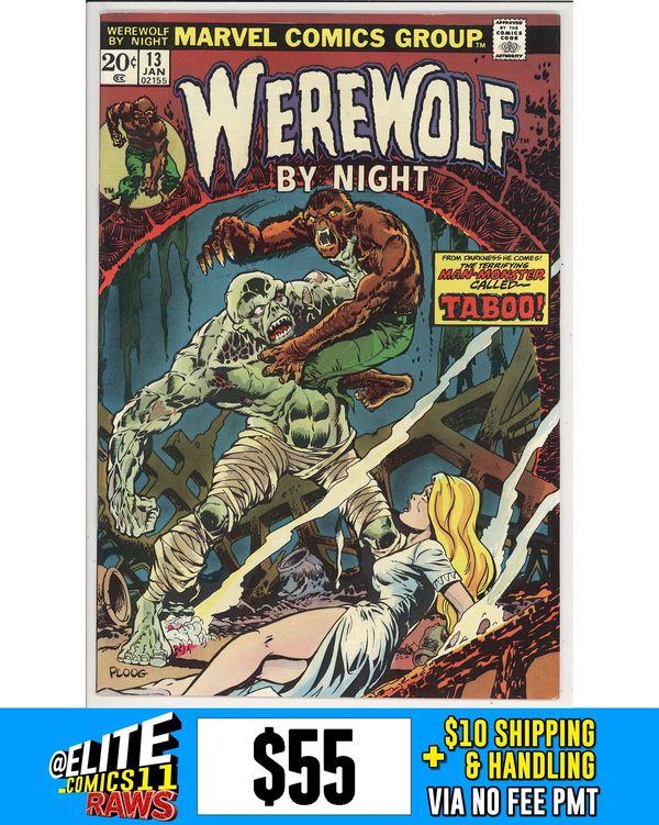 Cover of Werewolf by Night #13