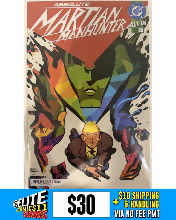 Cover of Absolute Martian Manhunter #1