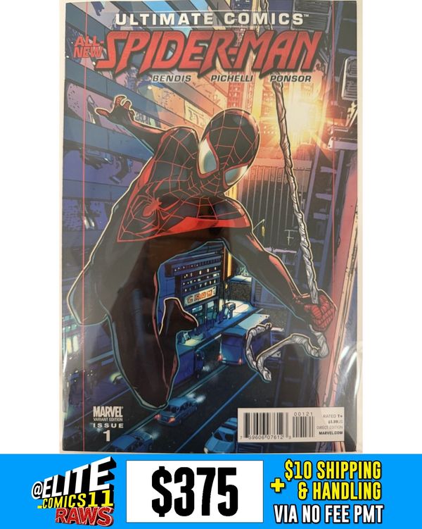 Cover of Ultimate Comics Spider-Man #1