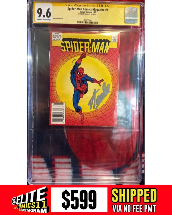 Cover of Spider-Man Comics Magazine #1