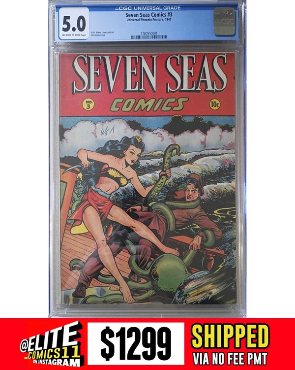 Cover of Seven Seas Comics #3