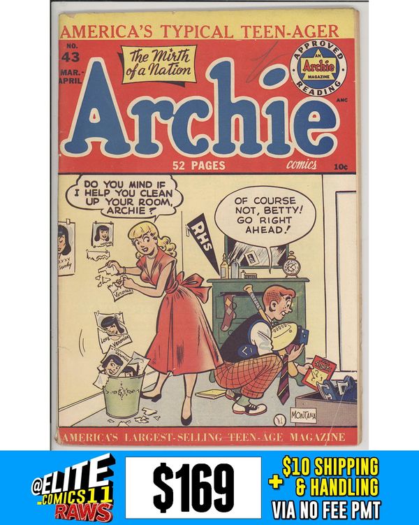 Cover of Archie Comics #43