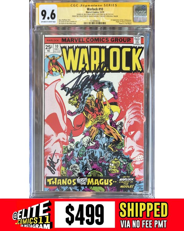 Cover of Warlock #10