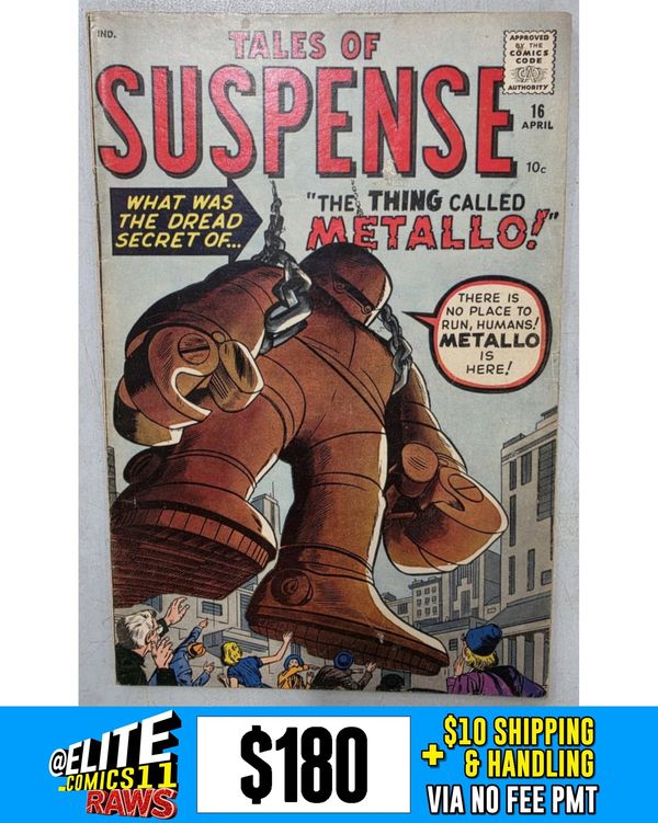 Cover of Tales of Suspense #16