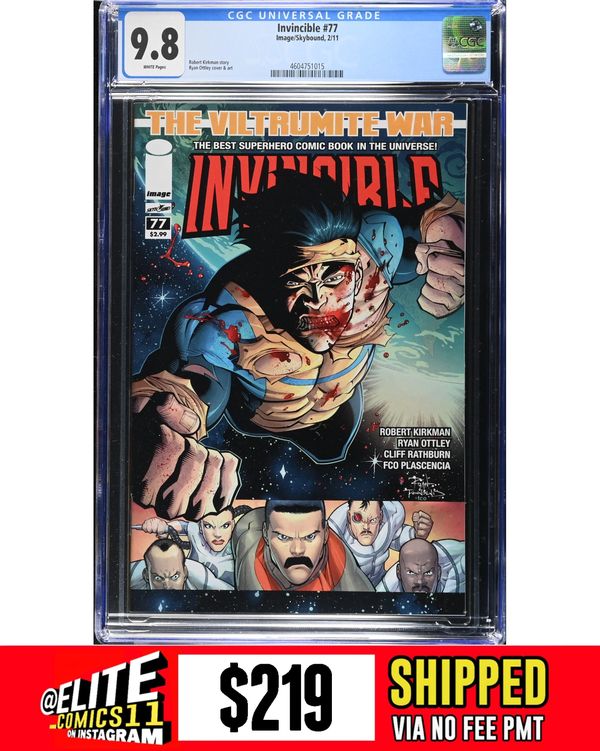Cover of Invincible #77