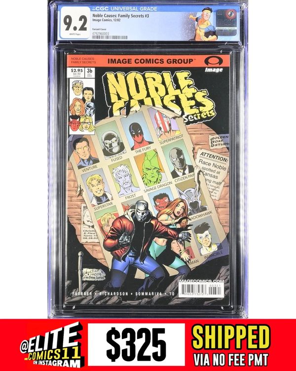Cover of Noble Causes: Family Secrets #3