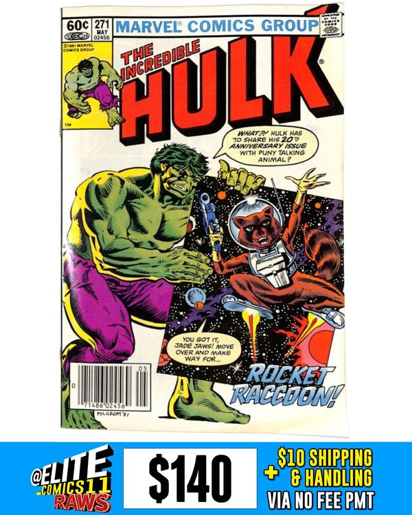 Cover of The Incredible Hulk #271